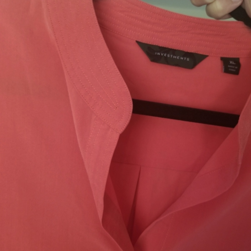 Pink utility blouse - Picture 2 of 2